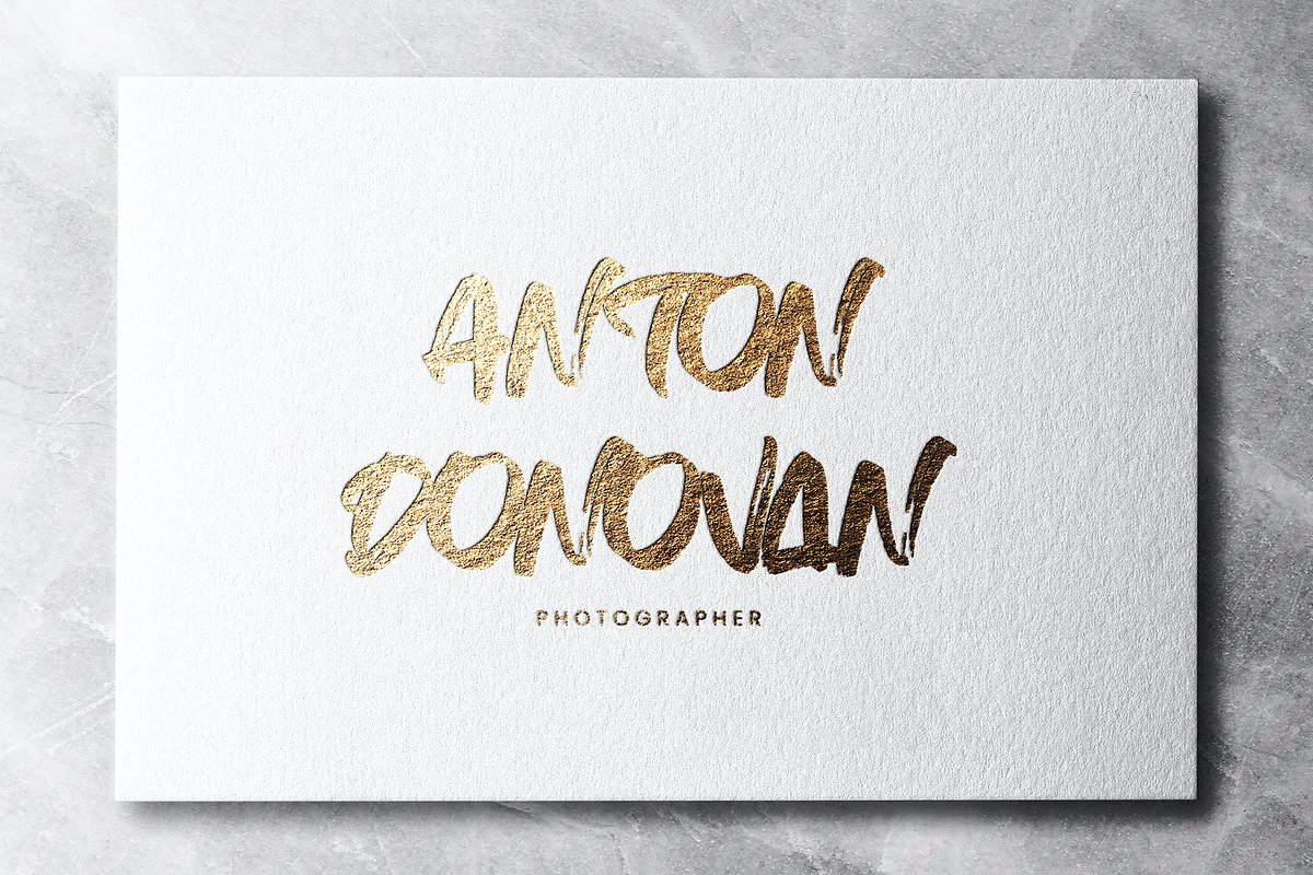 Hiruzen Exists - Textured Brush Font, a Script Font by StringLabs (Photo 9 of 14)
