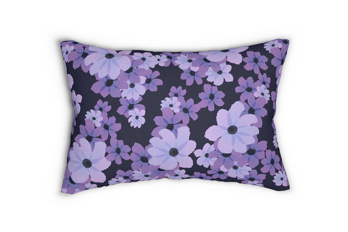 Purple Flowers Seamless Pattern, a Graphic by KA7-Designs (Photo 4 of 6)
