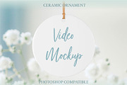 Ceramic Ornament Video Mockup, a Cups & Container Mockup by MockupsBox (Thumbnail 1 of 5)