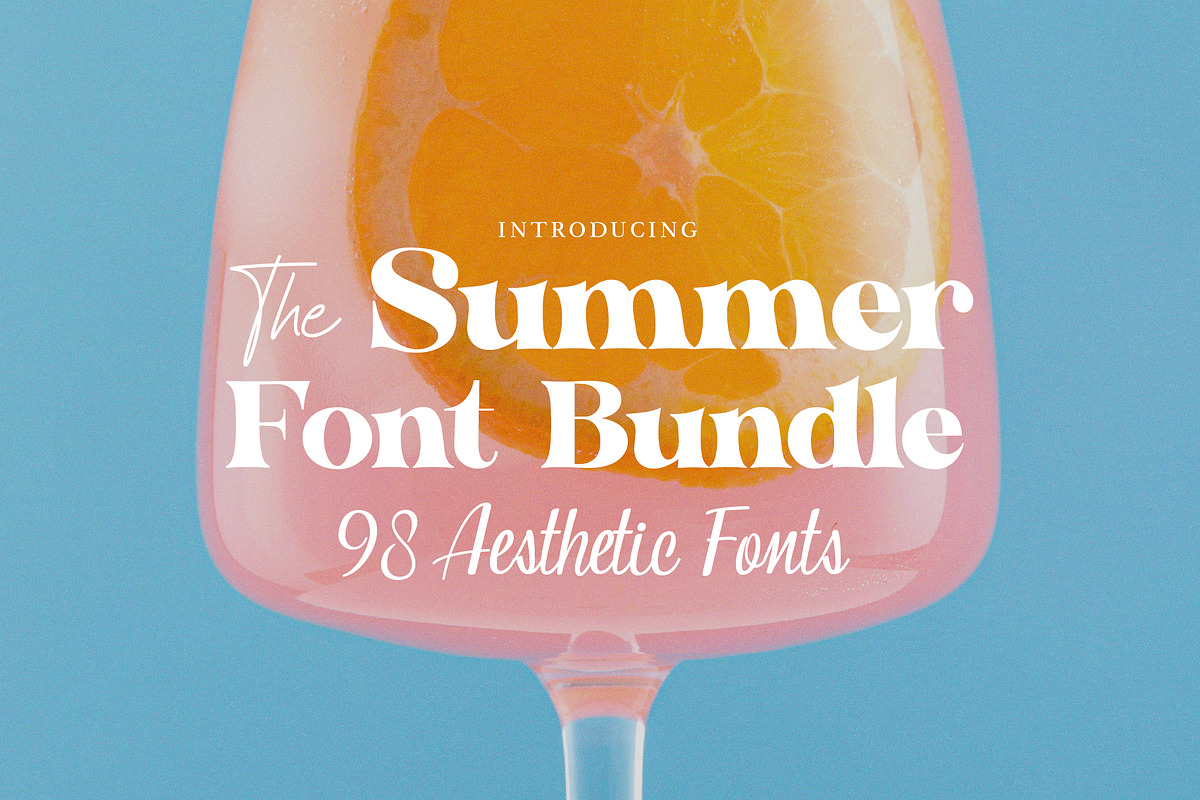 The Ultimate Summer Font Bundle, a Sans Serif Font by HipFonts