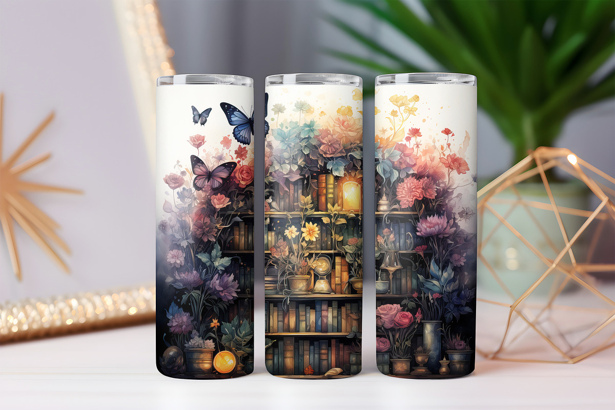 Whimsical Library, a Background Graphic by Curve Design (Photo 9 of 9)