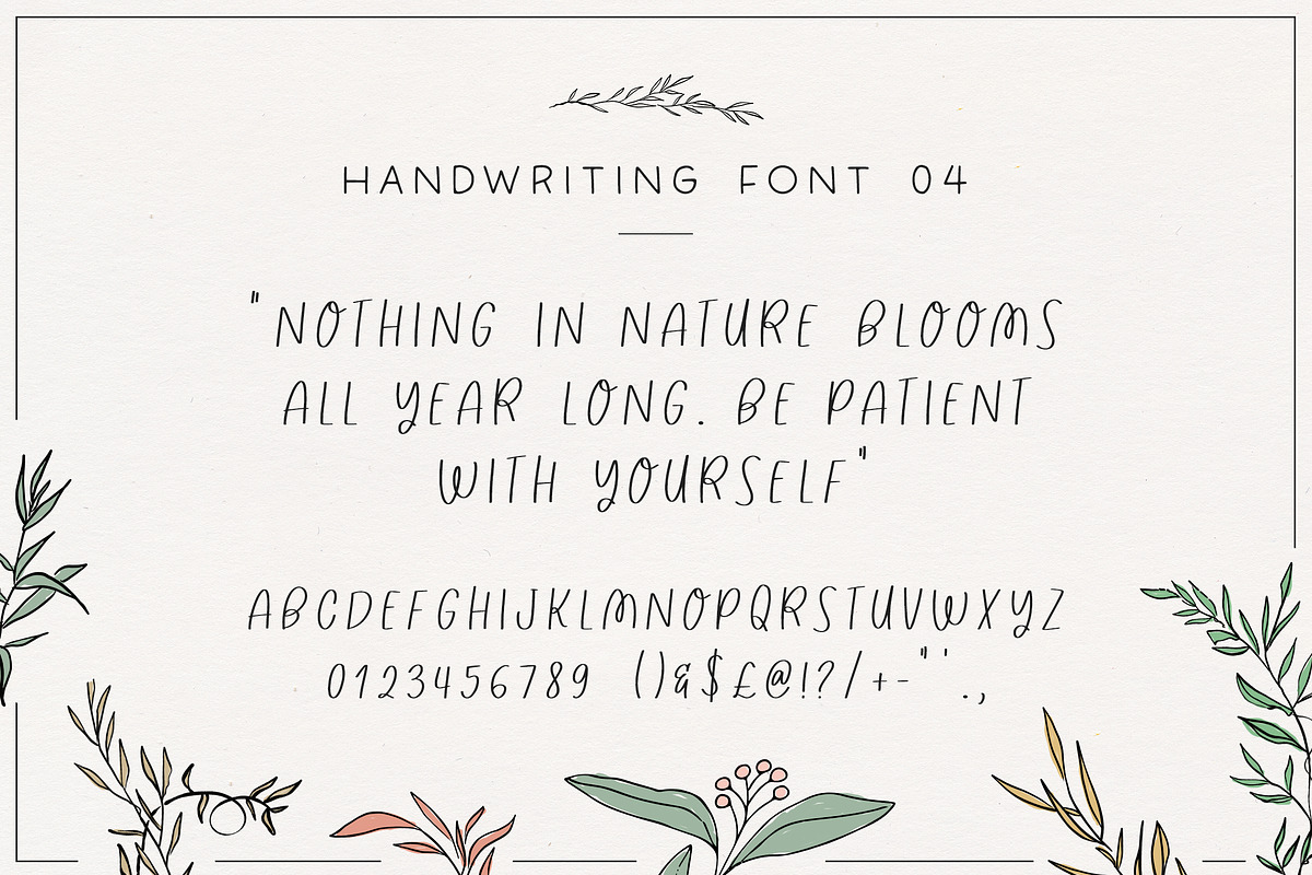 The Handwriting Font Bundle, a Sans Serif Font by Salt & Pepper Designs (Photo 6 of 12)