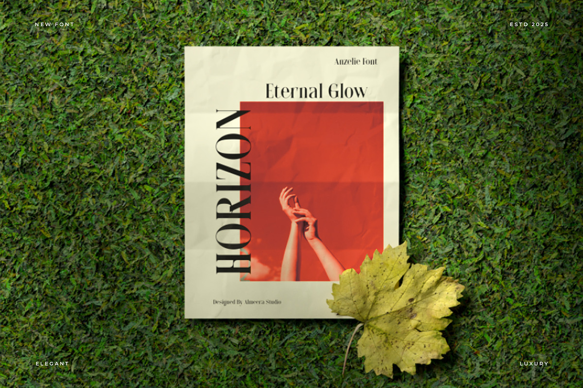 Anzelie – Elegant Stylish Serif, a Serif Font by Almeera Std (Photo 2 of 10)