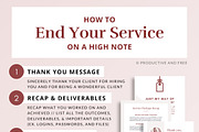 Client Experience Goodbye Packet, a Magazine Template by ProductiveandFree (Thumbnail 13 of 14)