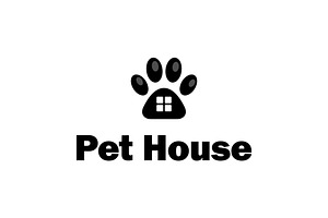 Pet House Paw Home Animal Logo, a Branding & Logo Template by ika trisiana