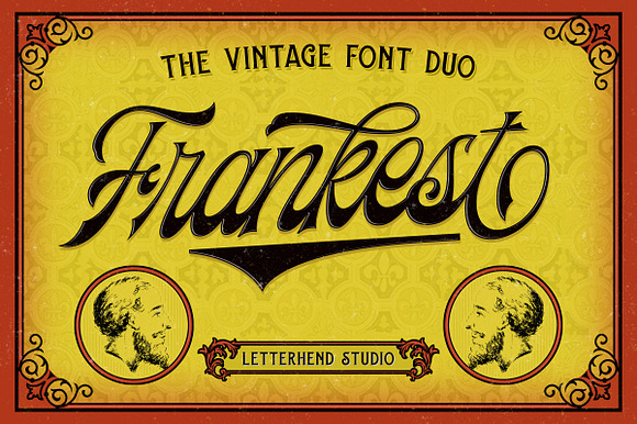 Frankest The Vintage Font Duo