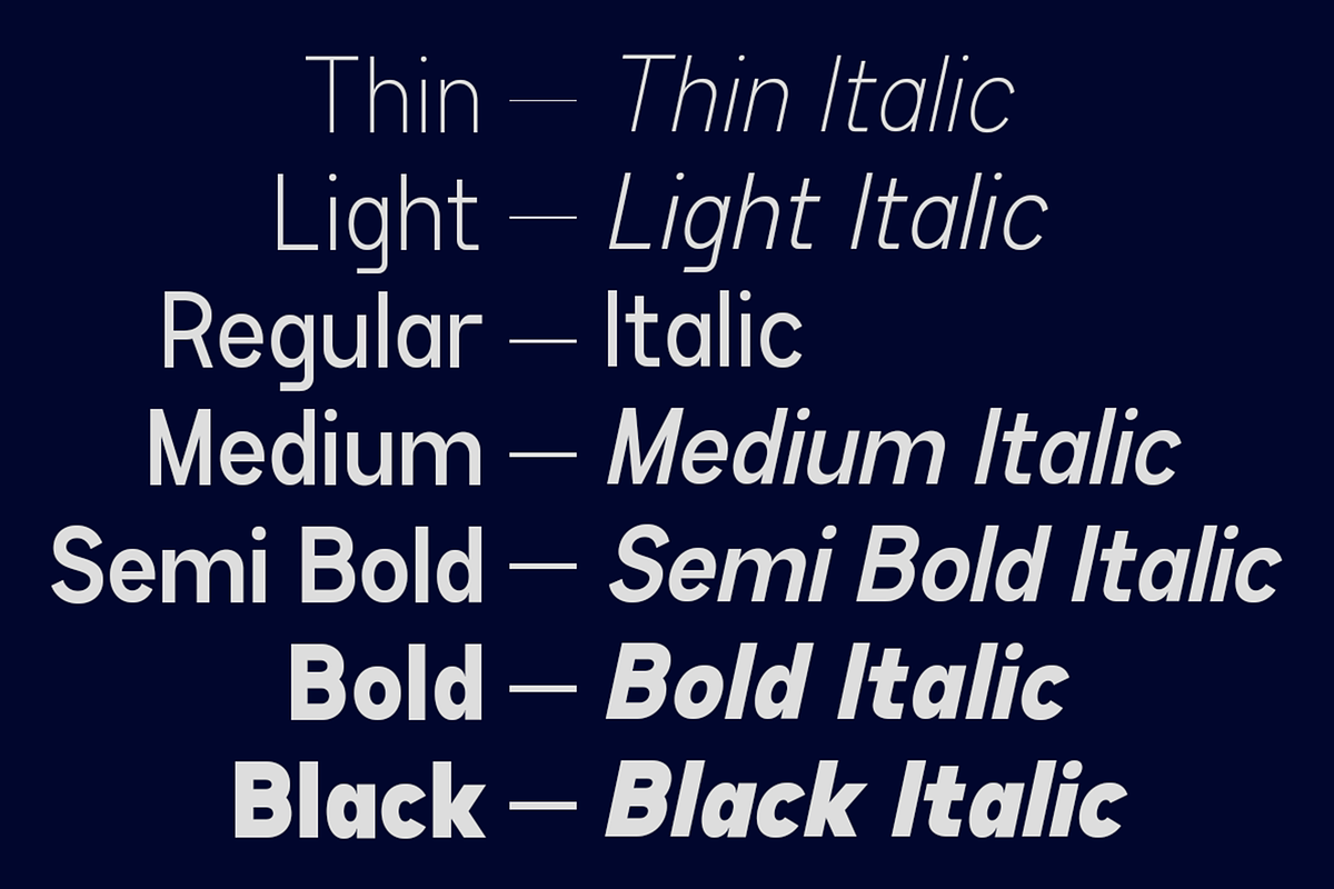 Avenor - Geometric Sans Serif Font, a Sans Serif Font by roomspace creative lab (Photo 4 of 9)