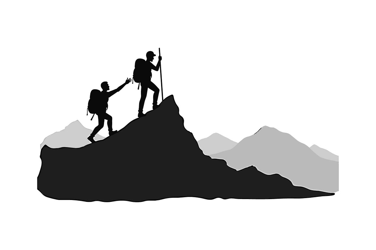 Team Hiking Silhouette Bundle, an Object Graphic by Gfx_Store (Photo 2 of 15)