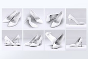 Heeled Shoes Mockup, an Advertising Mockup by Hubzway (Thumbnail 9 of 9)