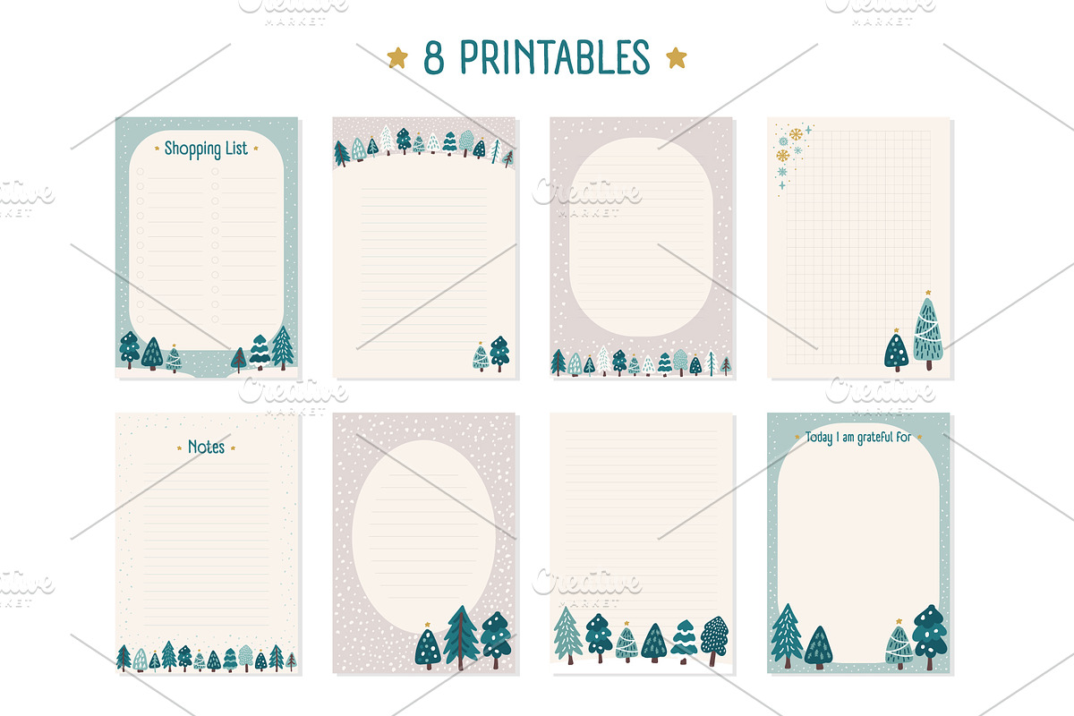 Scandinavian Christmas Mega Bundle, a Seasonal Illustration by C Design Studio (Photo 8 of 15)