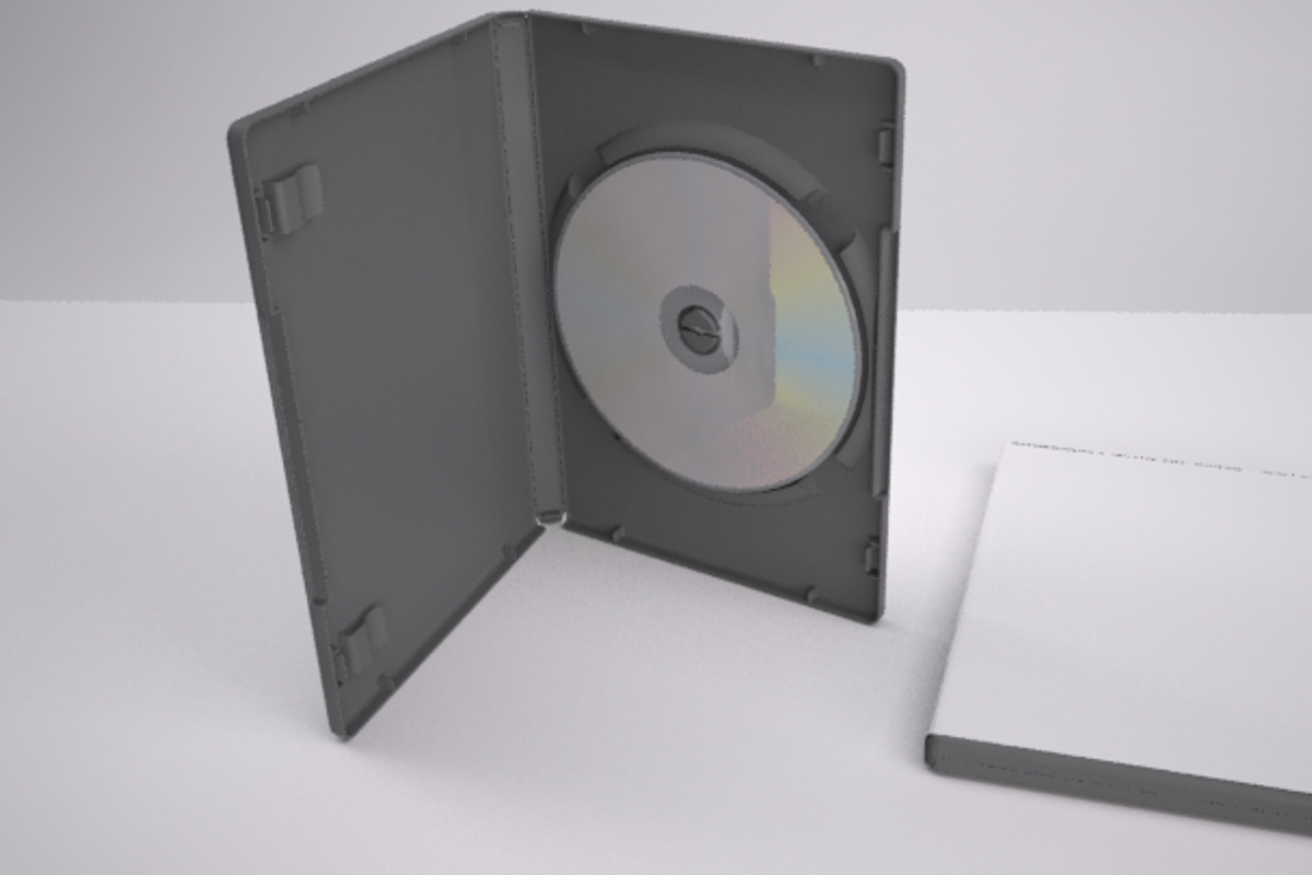 DVD Case, an Object 3D Model by kjpargeterimages