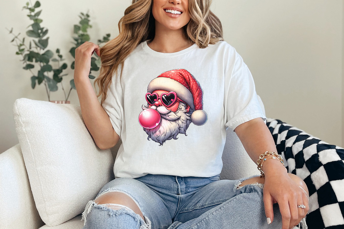 Retro Santa Christmas Blowing, an Illustration by SharpMarketplace (Photo 5 of 9)
