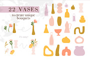 Flowers and leaves illustrations, a Decorative Illustration by La Petite Line Art (Thumbnail 8 of 11)