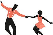 SWING DANCE CLIPART, a Graphic by La Inspiratriz (Thumbnail 7 of 21)