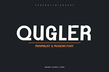 Qugler - Minimal Sans Font