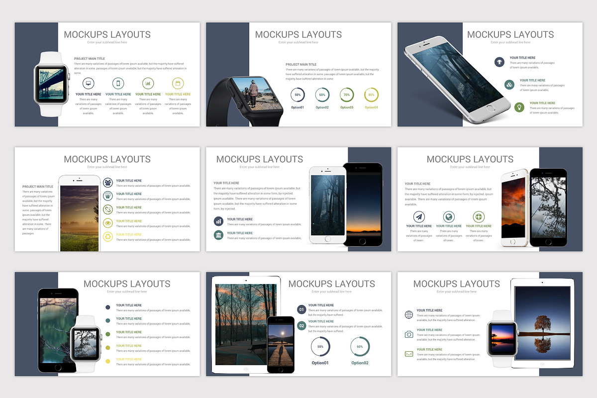 Power Edge PowerPoint Template, a Presentation Template by SlideOne (Photo 35 of 42)