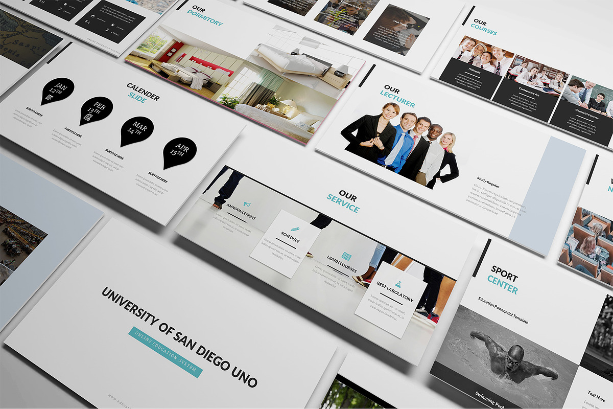 University & Education Powerpoint, a Presentation Template by Incools Stokie (Photo 5 of 10)