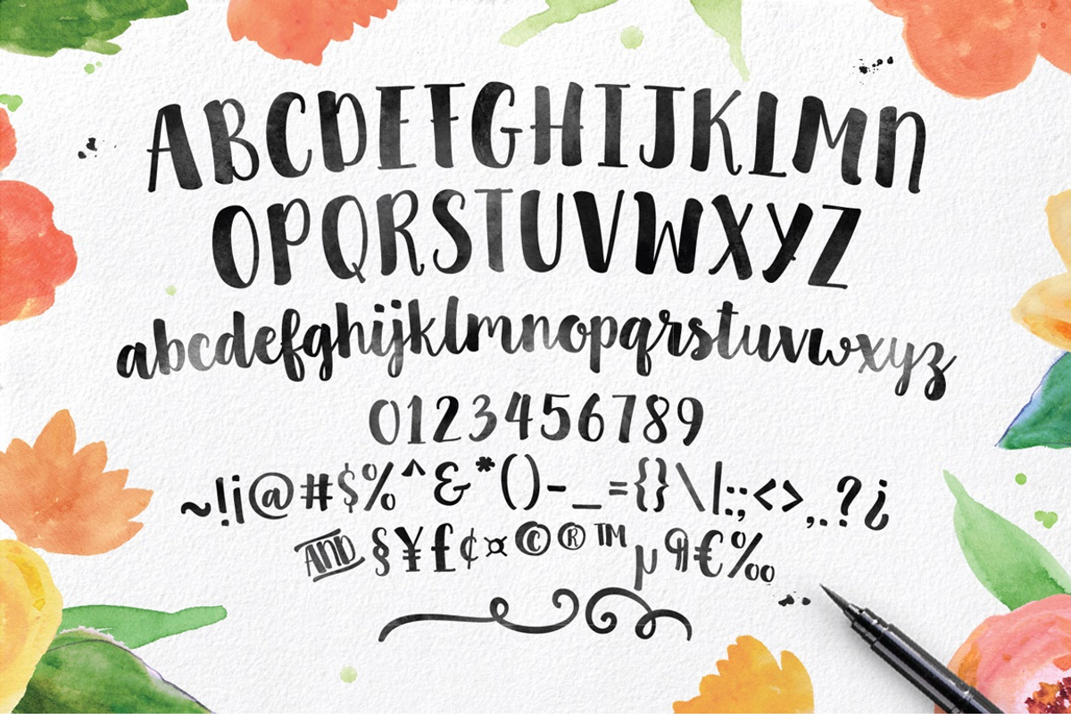 Clementine Script, a Handwritten Font by Emily Spadoni (Photo 4 of 4)