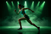 Athlete Spotlight Digital Backdrops, a Background Graphic by 3Motional (Thumbnail 2 of 12)