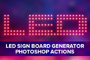 Led Sign Board Generator, an Action Add-On by Creative Graphics (Thumbnail 1 of 7)