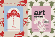 Decorative Botanica 75 Floral Motifs, a Decorative Illustration by likorbut (Thumbnail 7 of 9)
