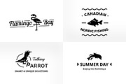 Vintage & Creative Animal Logo Badge, a Branding & Logo Template by Manudesign (Thumbnail 5 of 9)