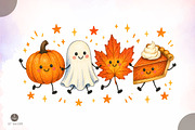 Happy Fall Doodle PNG, Cute Spooky, an Object Illustration by Libby Wishes (Thumbnail 1 of 3)