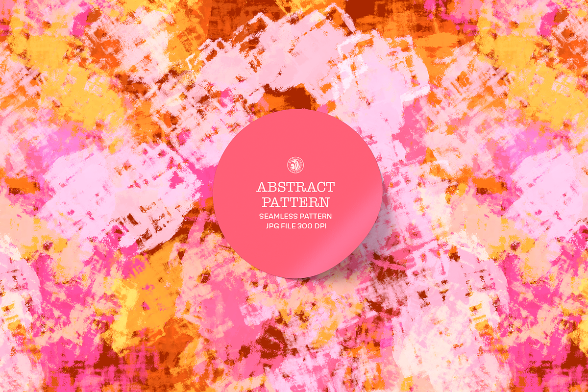 Pink Abstract Pattern, a Pattern Graphic by Webvilla Studio (Photo 1 of 5)
