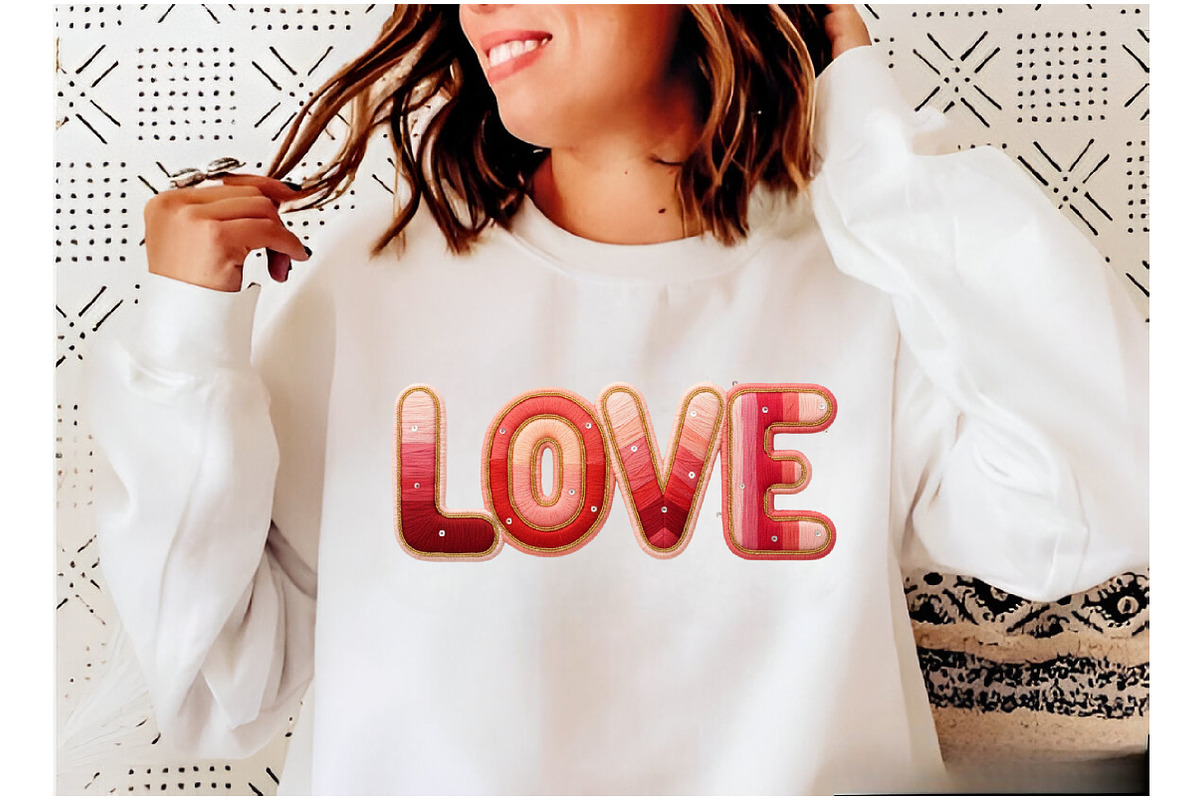 Faux Yarn Crochet Love Valentines, an Illustration by Designking (Photo 4 of 6)