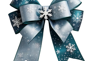 xmas ribbon bow, a Holiday Photo by itakdalee