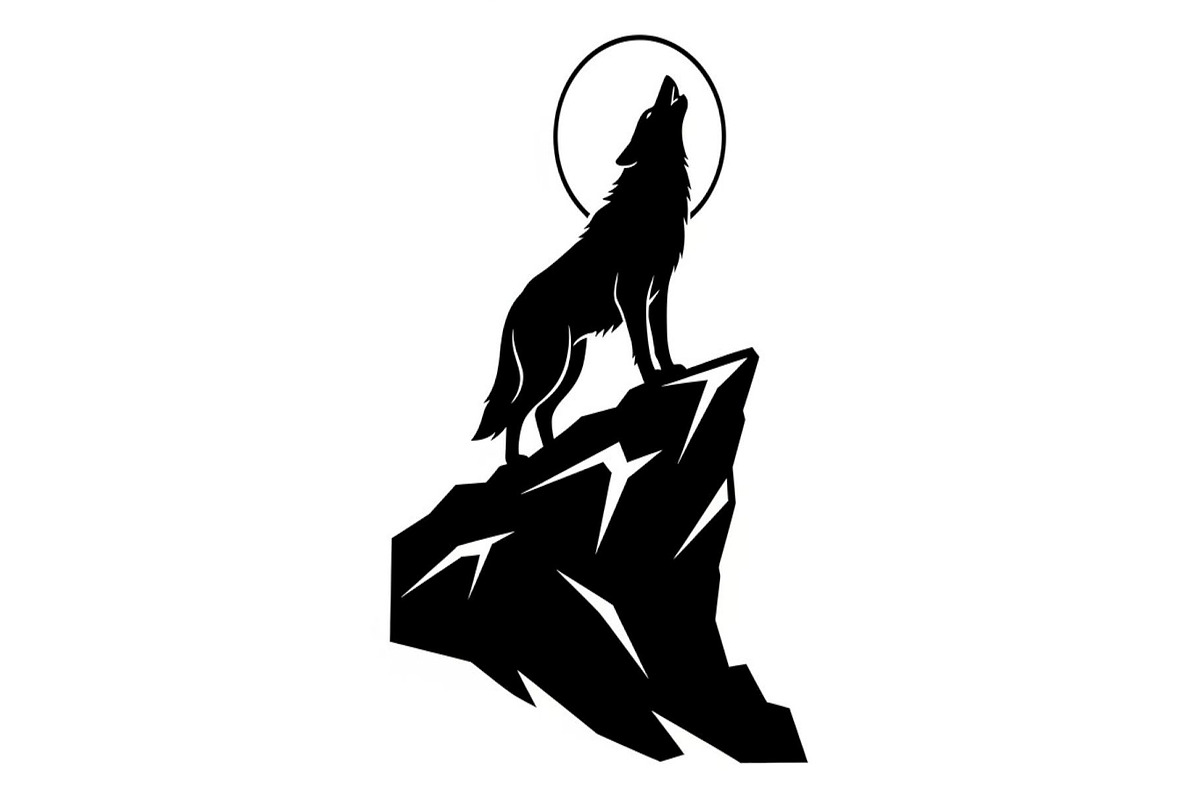 40 Wolf Moon Silhouette Vector Bundl, an Illustration by Amazin_art (Photo 14 of 41)