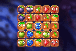 Set of Colorful Fruits