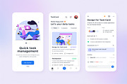 TaskCard App : iOS Ui Kit, an UI Kit Template by Creative Perspective (Thumbnail 3 of 6)