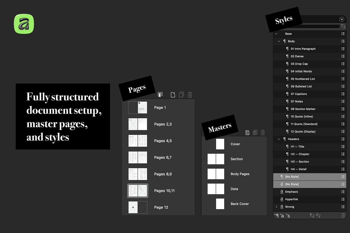 Letter Publication System · Affinity, a Magazine Template by Sasha Lantukh (Photo 11 of 11)