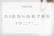 Koras Font, a Symbol Font by Alex Blogoodf (Thumbnail 3 of 8)