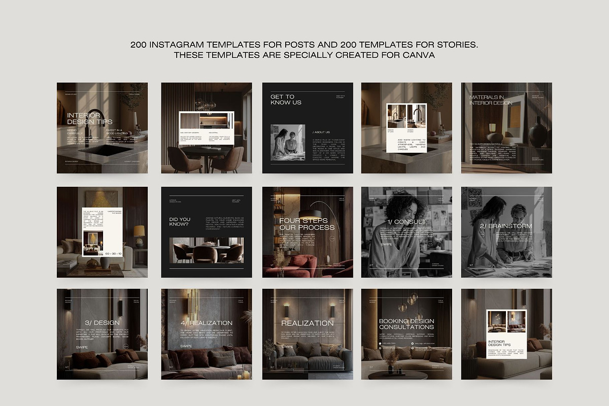 Interior Design Instagram Kit III, a Social Media Template by Instprofi | Studio Estimo (Photo 12 of 13)