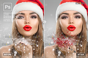 Christmas Photoshop overlay, an Object Graphic by 2SUNS (Thumbnail 7 of 9)
