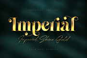 Royal Gold Lettering Text Effects, a Layer Style Add-On by Andrew Skoch Design (Thumbnail 4 of 8)