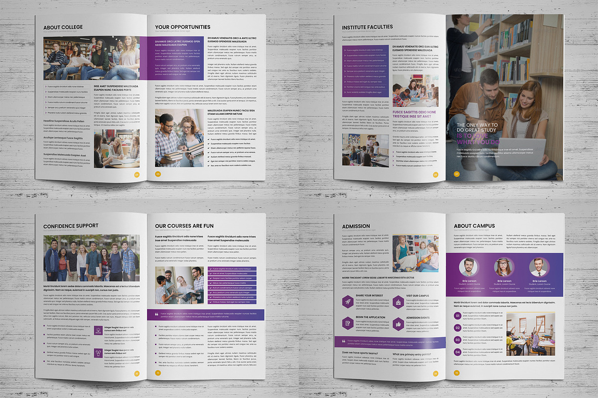 Education Prospectus Brochure