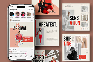 Social Media Kit Template | CANVA, a Social Media Template by TemplateFolio-Shop