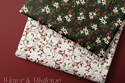 Golden & Mistletoe Charm, a Pattern Graphic by MSNTY STUDIOX (Thumbnail 6 of 26)