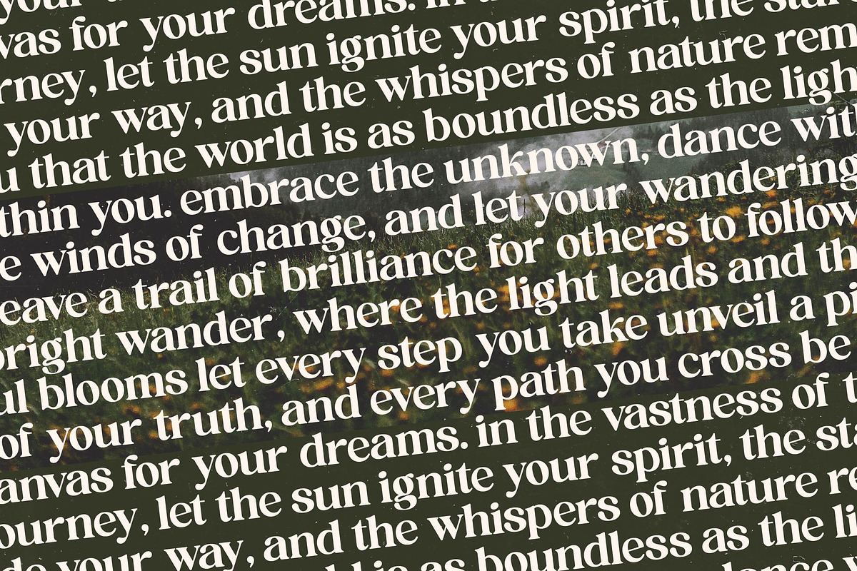 Brighto Wander Retro Serif Font, a Serif Font by timelesstype.co (Photo 17 of 20)