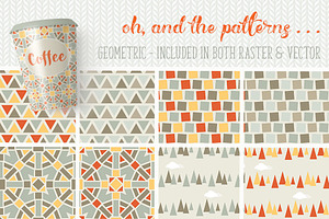 Autumn Charm Watercolor Collection