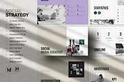 Social Media Strategy Template, a Presentation Template by White Graphic (Thumbnail 2 of 7)