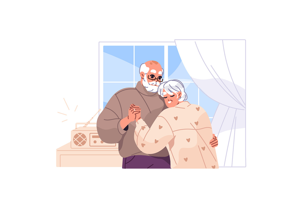 Love couples on romantic date set, a Person Illustration by PaperTrident (Photo 3 of 11)