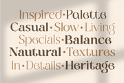 Galante Branding Luxury Font Family, a Serif Font by Sensatype (Thumbnail 5 of 21)