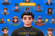 3D Avatar Profession, a Work Illustration by Lumina_ui_ux202 (Thumbnail 6 of 6)