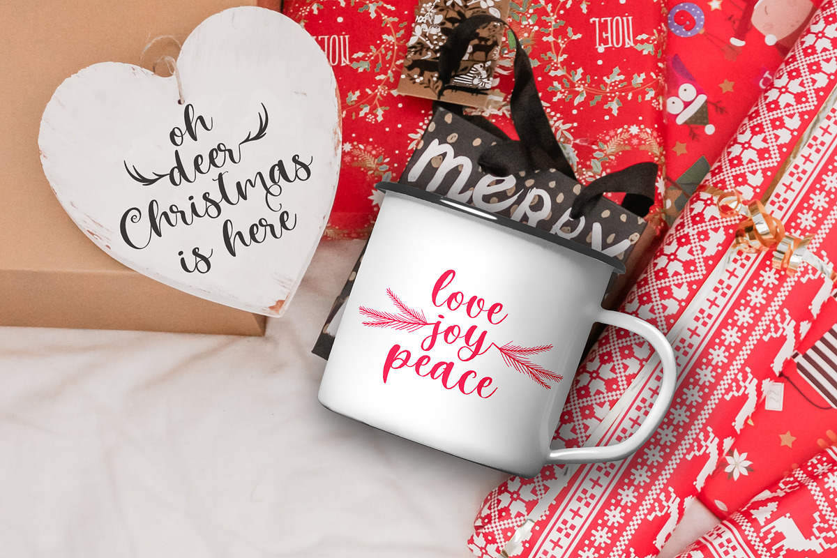 Winter Time. Decorative Script Font preview 7