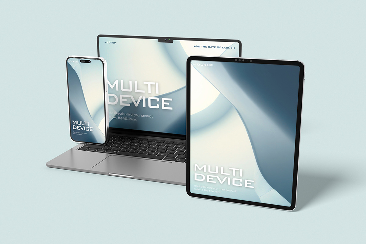 Multi Device mockup, a Wearable Device Mockup by swsi-studio (Photo 4 of 5)