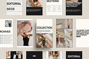 Editorial Instagram Story Templates, a Social Media Template by Moscovita Studio (Thumbnail 5 of 10)